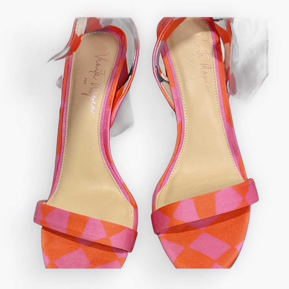 Gianni Bini Multicolor Patterned Heels - Picture 5 of 11